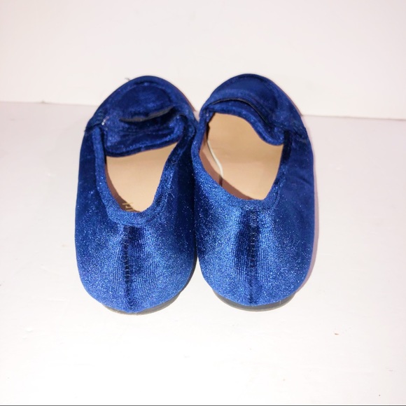 Madden Girl Penniee blue velvet loafers size 8.5 - Picture 3 of 7